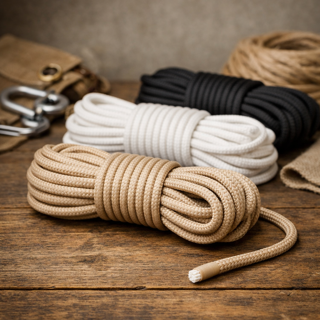 Durable cordage suitable for crafts, DIY and hardware use