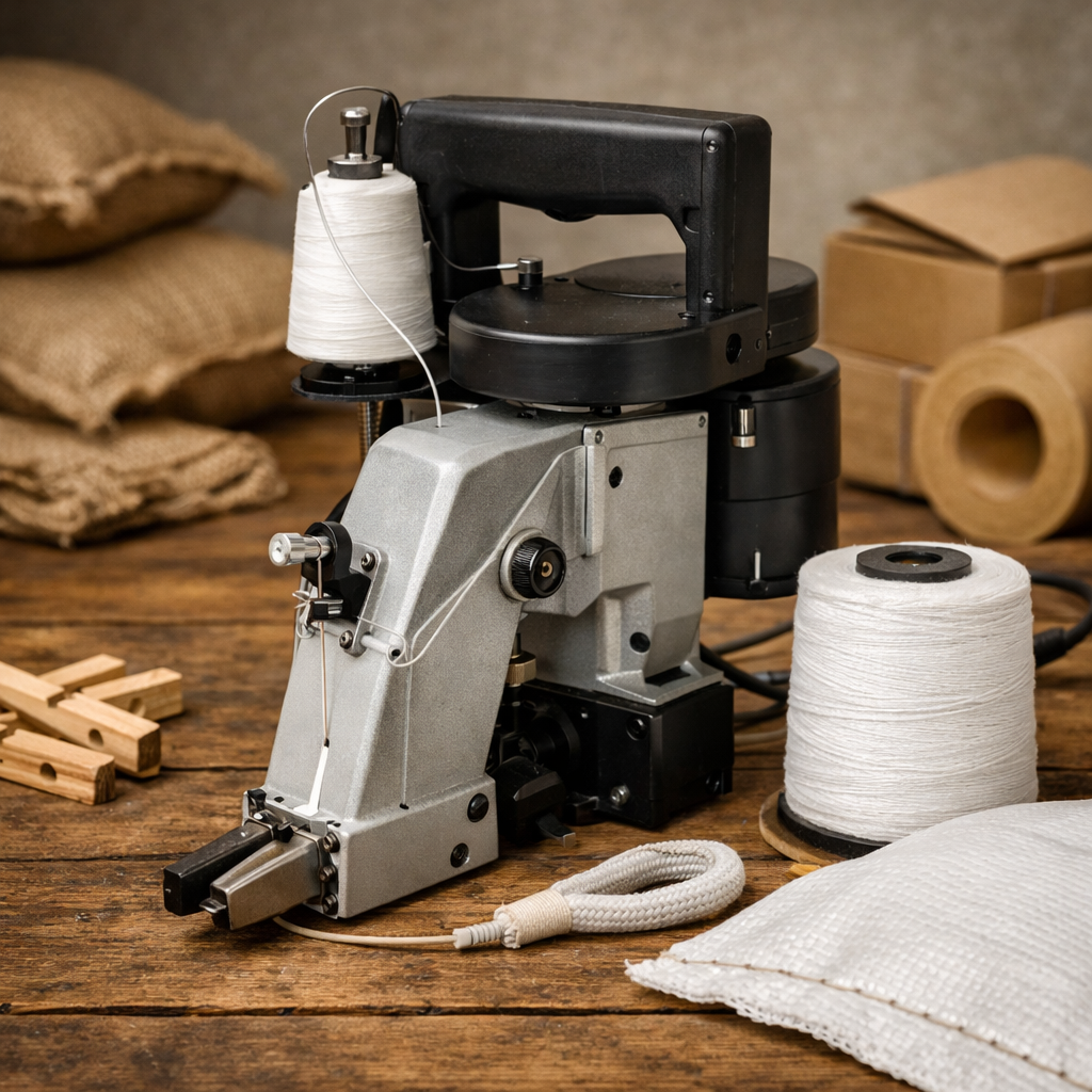 Spools and equipment used for rope and thread production