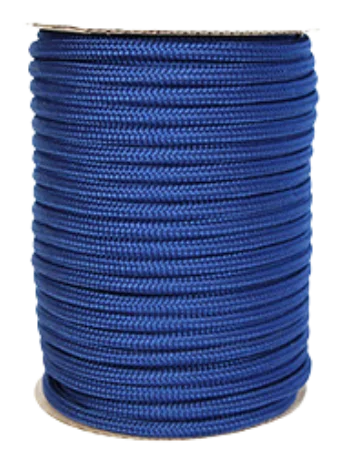 A thick polypropylene bank rope used for crowd control and queue management. The rope features a smooth braided finish and is designed for use in banks, retail spaces, and public venues. It connects to stanchions and provides a clear visual barrier for guiding foot traffic. Available in multiple colours and sizes.