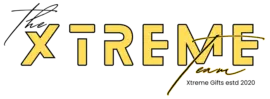 XTREME GIFTS stylized logo - Yellow text with black outlines in three fonts, representing Xtreme Gifts’ homepage branding for ropes, twines, yarns, and specialty products